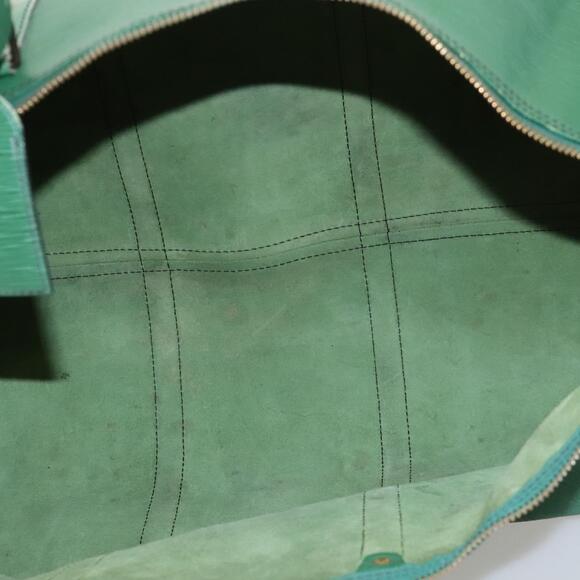 LOUIS VUITTON Epi Keepall 60 Boston Bag Green M42944 - Picture 11 of 16